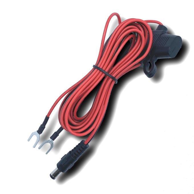 Cablu pentru conectarea la un acumulator de 12V – fișă
