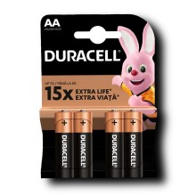 Baterie alcalină AA Duracell Basic 4x