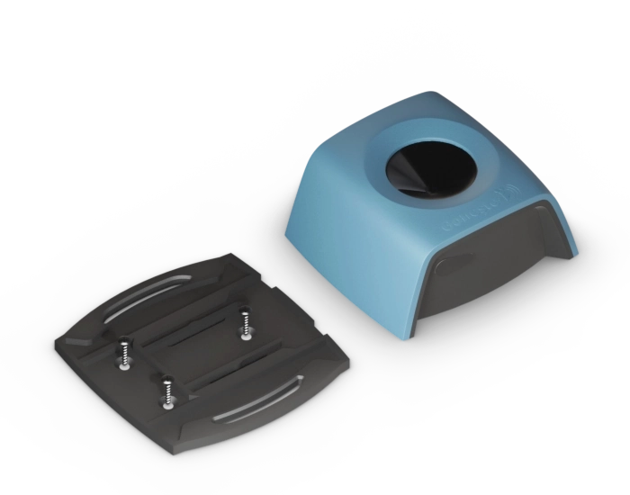 Aparat repelent pentru păsări - culoare albastră